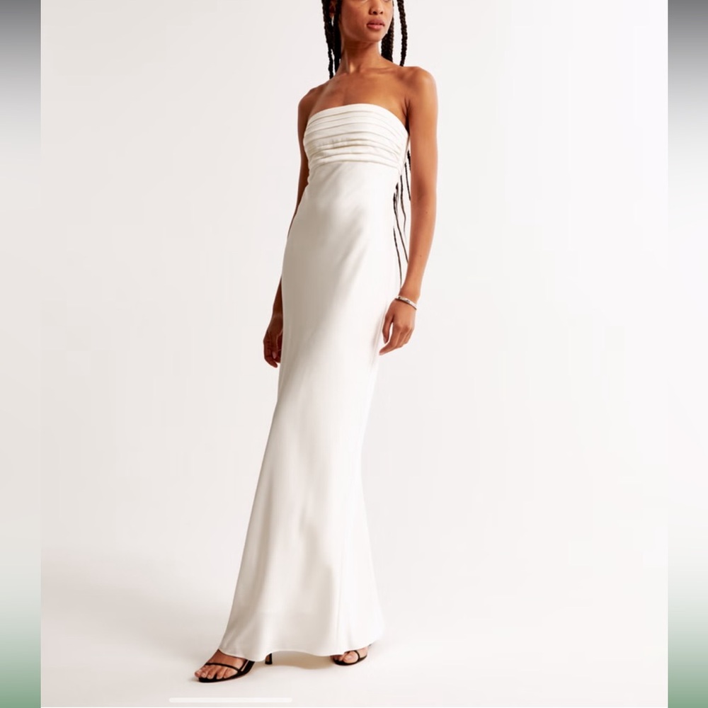 Abercrombie Emerson Strapless Slim Maxi Dress